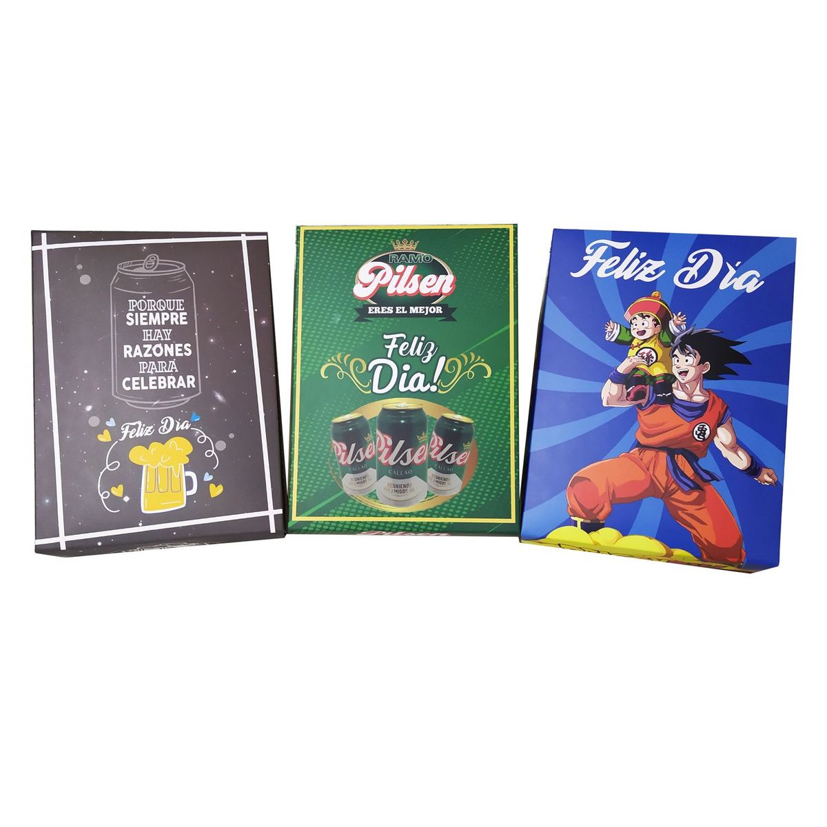 GENERICO - Cajas Ramo chelero de 2 latas para esta fiesta regalo x3uni