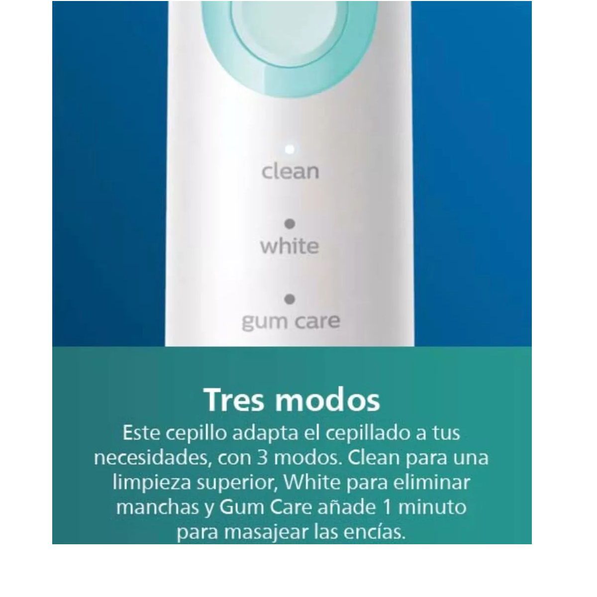PHILIPS - Cepillo De Dientes Philips Sonicare 3 Modos + 3 Cabezales