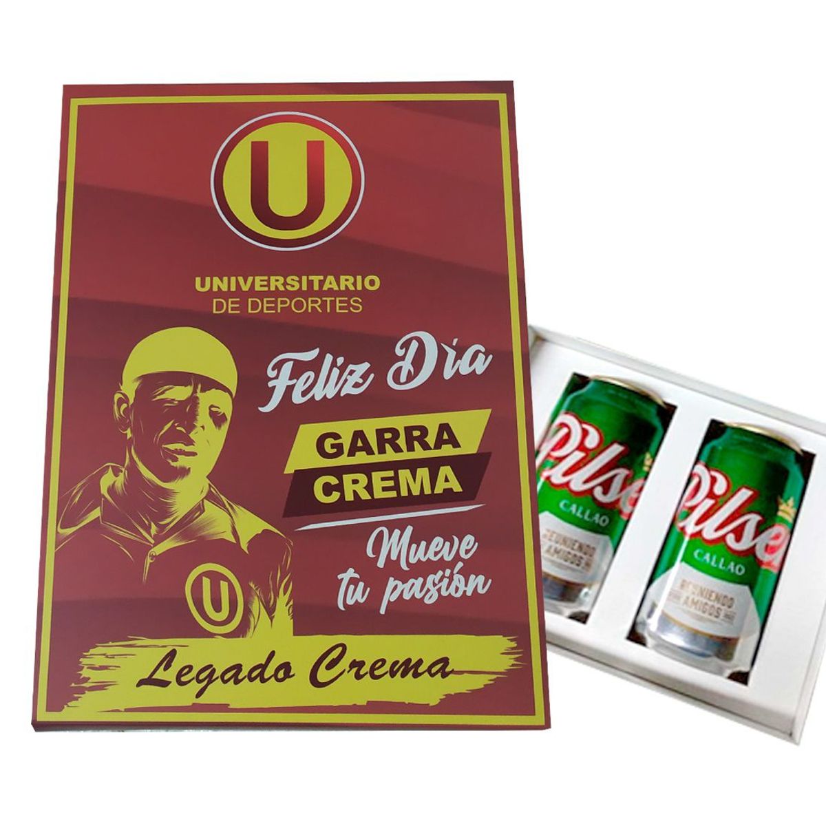 GENERICO - Cajas Ramo chelero Peru de 2 latas regalo 3 unidades