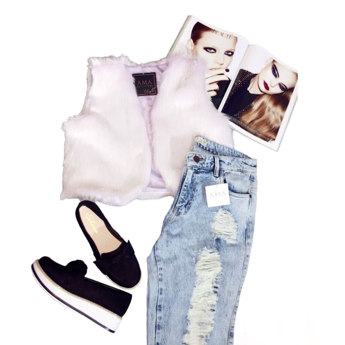 AMA OUTFITTERS - CHALECO DE PIEL NAIROBI