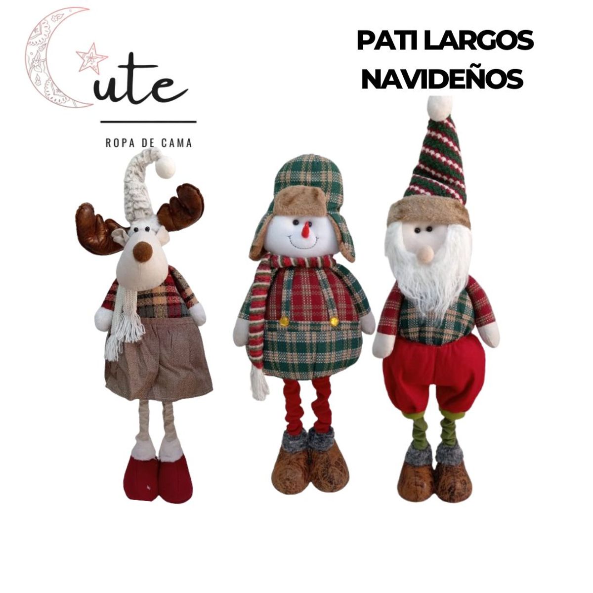 GENERICO - 3 PATILARGOS NAVIDEÑOS