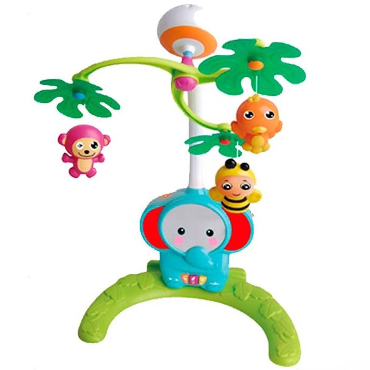 GENERICO - Móvil Musical con Proyector Ahuyenta mosquitos Elefante