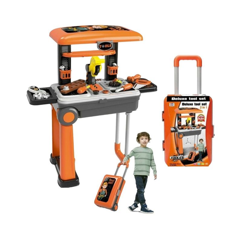 GENERICO - Maleta de Herramientas  2 en 1 para Niños