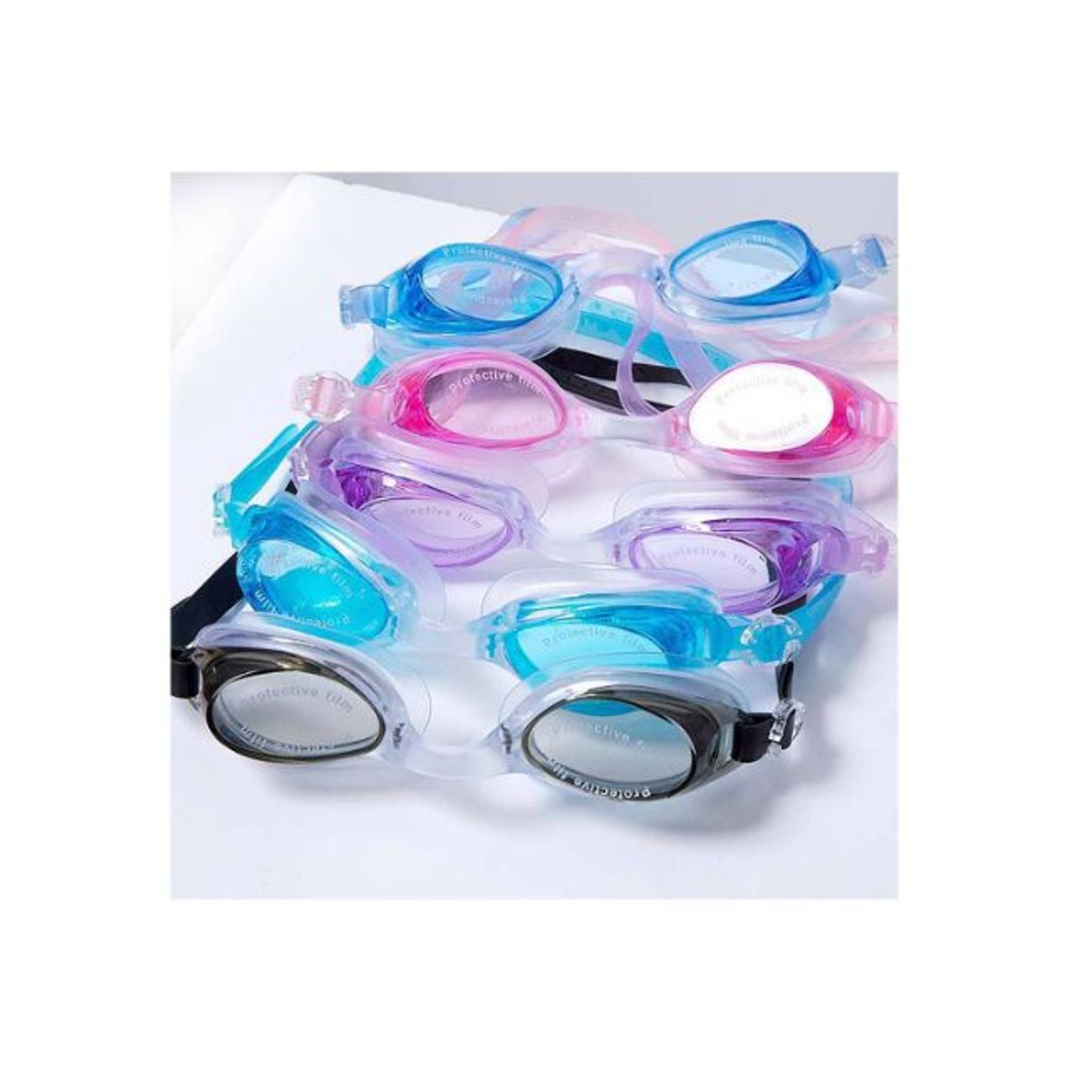 NO LOGO - Lentes de Natación para Niños y Niñas Gafas de buceo