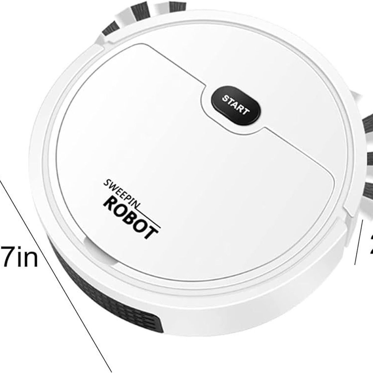 GENERICO - Robot Aspirador Barredor 3 en 1 Smart Sweep Aspirador Ultravioleta