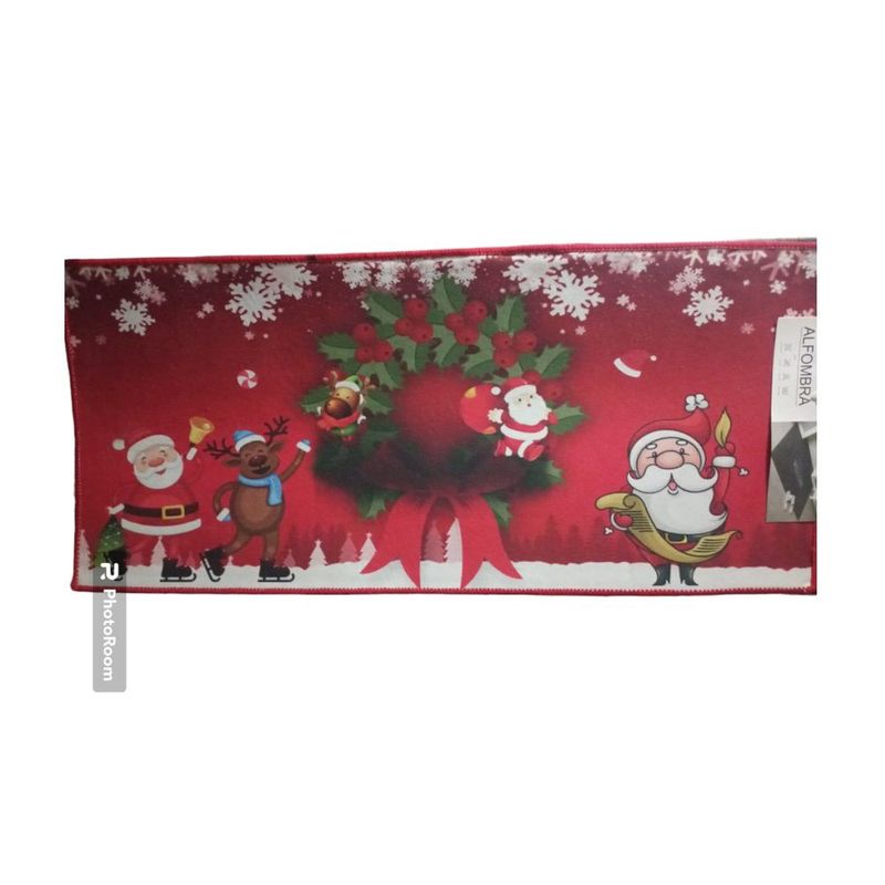 GENERICO - TAPETE NAVIDEÑOS ANTIDESLIZANTES ALFOMBRA  1 M X 40 CM