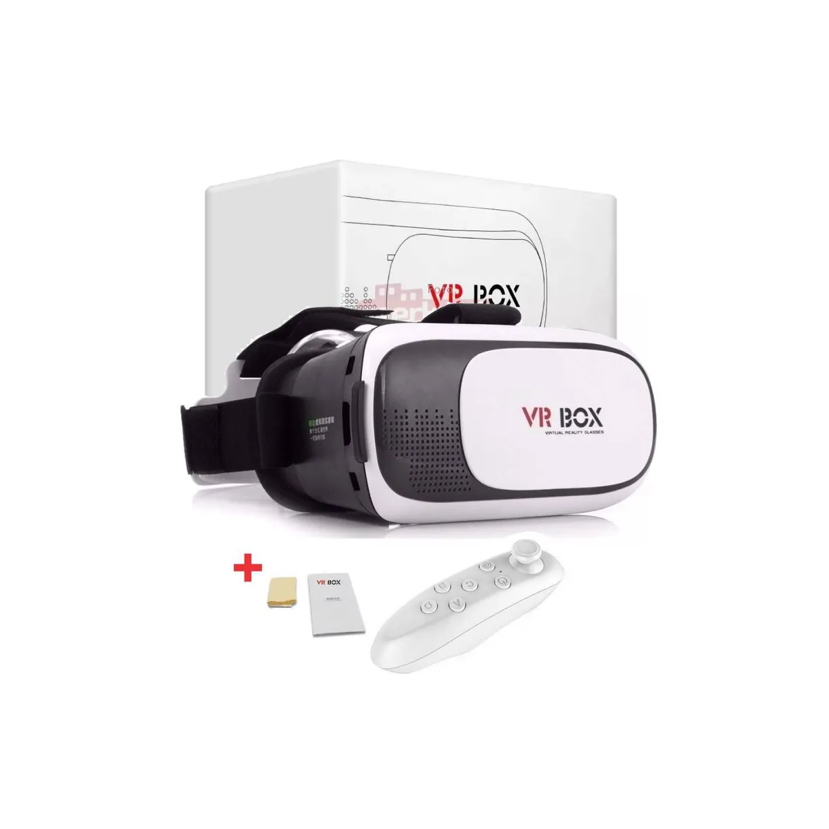 GENERICO - Lentes De Realidad Virtual Vr Box 360° Control Vr Bluetooth