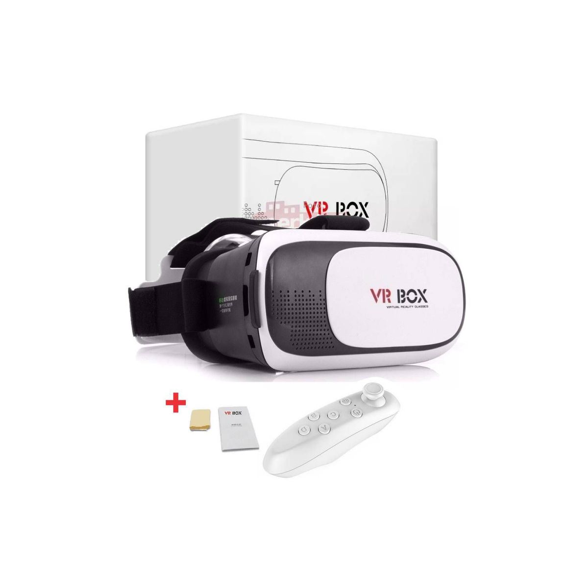 GENERICO - Lentes De Realidad Virtual Vr Box 360° Control Vr Bluetooth