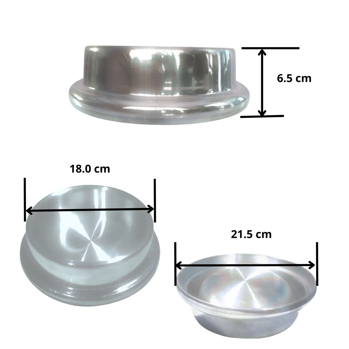 GENERICO - PLATO DE ALUMINIO PARA MASCOTA PERRO