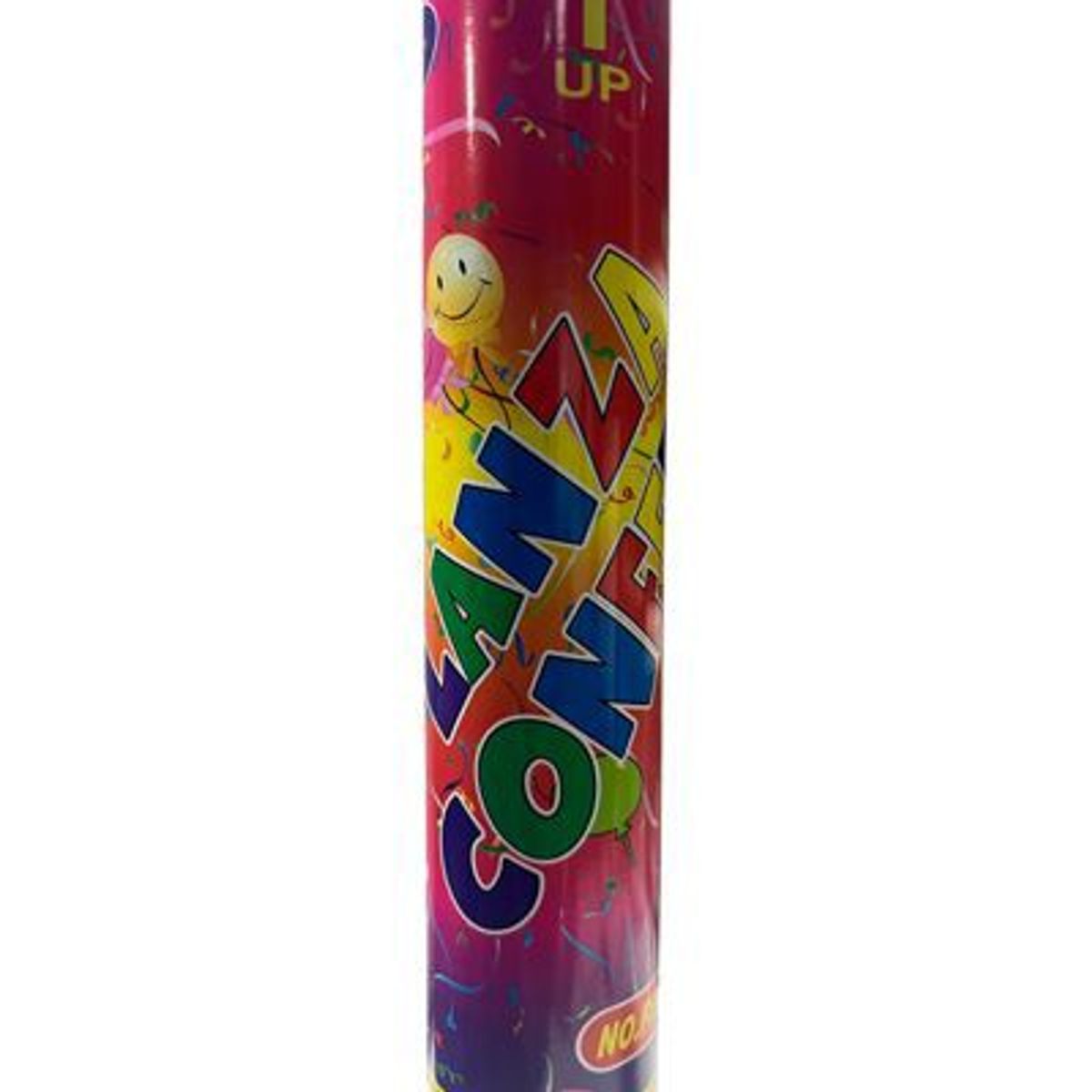 GENERICO - PACK X2 BOMBARDA LANZA CONFETI 30 CM- COTILLON