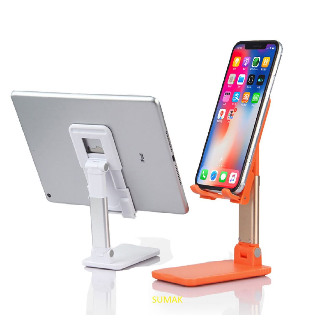GENERICO - Soporte Ajustable Para Celular y Tablet Plegable