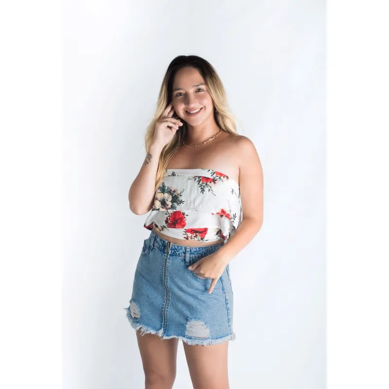 AMA OUTFITTERS - TOP STRAPLESS AURORA