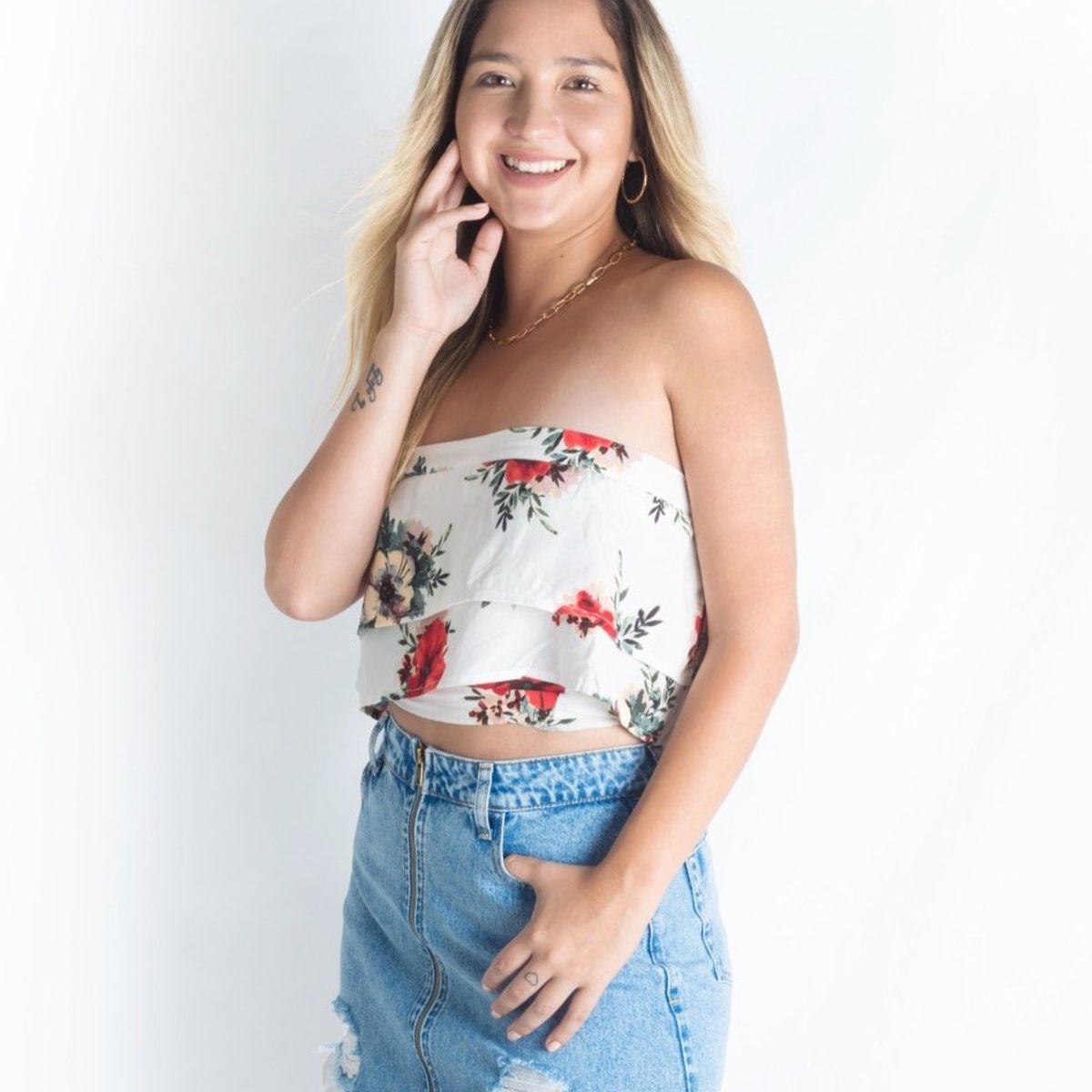 AMA OUTFITTERS - TOP STRAPLESS AURORA