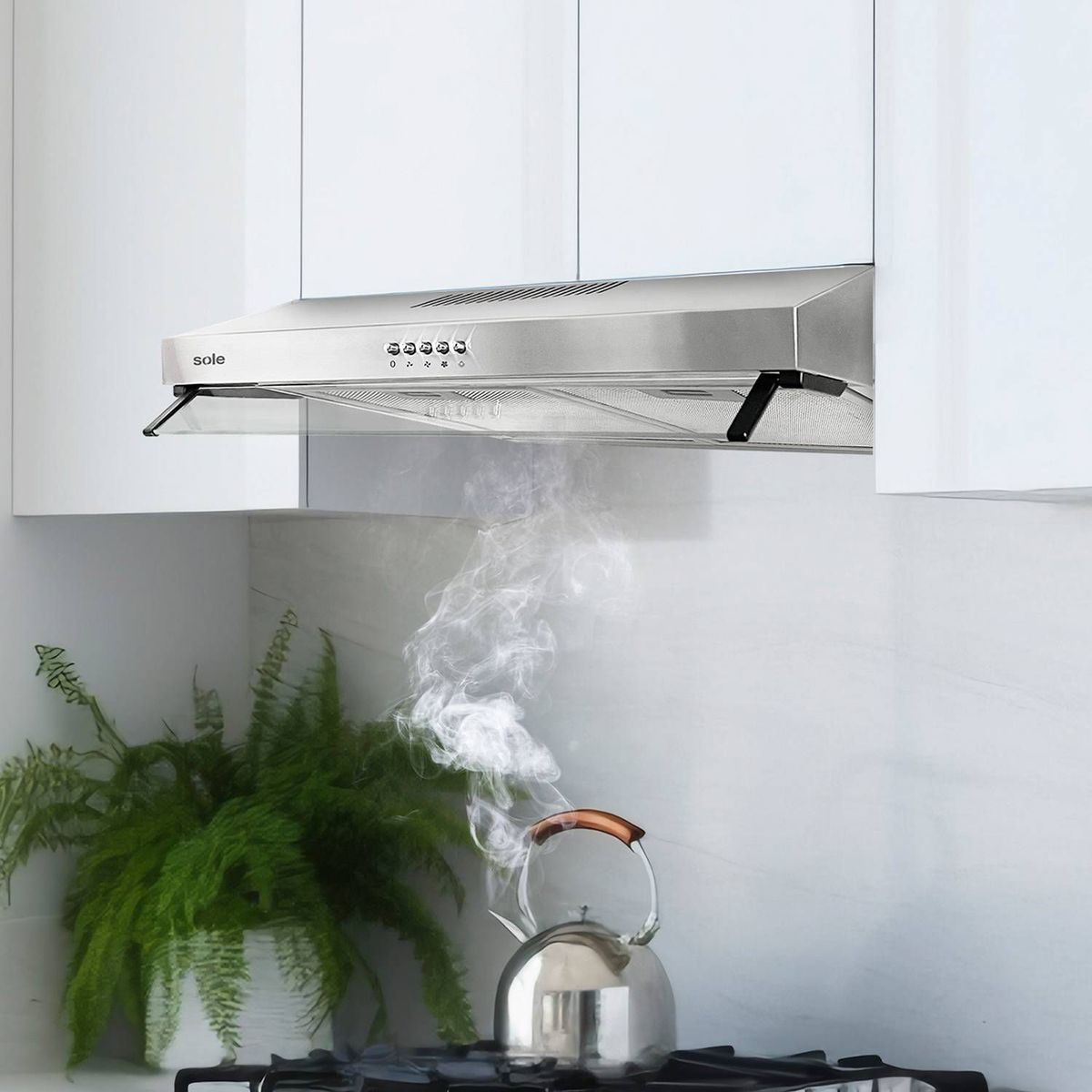 SOLE - Campana Roma 60 cm Inox Sole TURE15CO