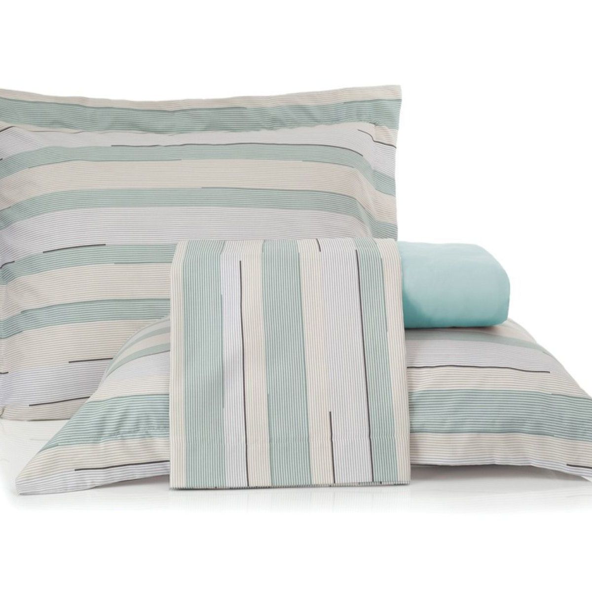 ALTENBURG - cubrecama satinado  juego de sabanas 1.5 Plz - DELTA