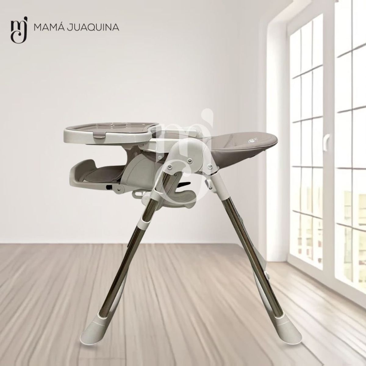 BABY - Silla de Comer Graduable Bambino «SILVESTRE» Beige