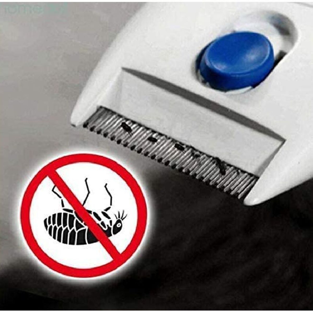 GENERICO - Peine Cepillo Eléctrico Anti Pulgas para Mascotas Perro Gato