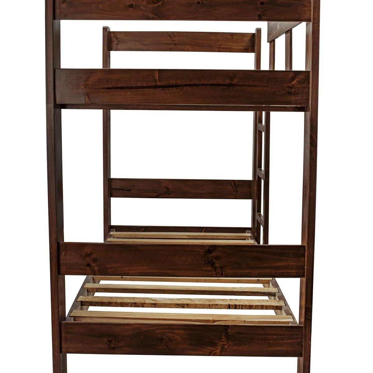 MUEBLES MACRUMO - Camarote 1.5 Plz  Pino    De 1.5" x 5"+ Acabado color Chocolate