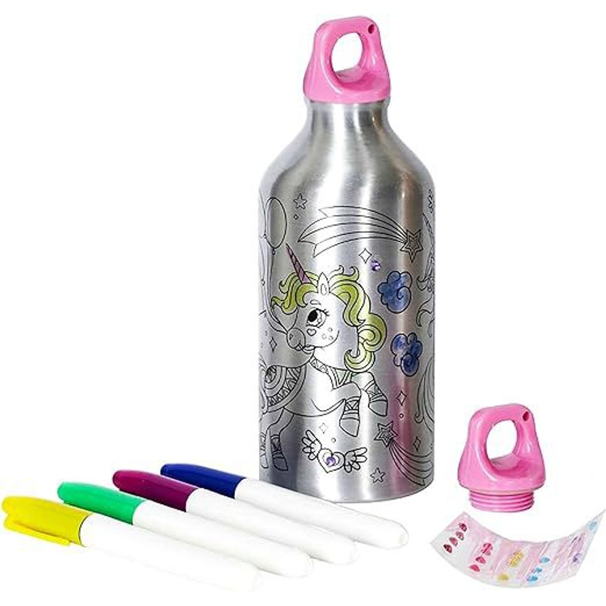 GENERICO - BOTELLA TERMO DE UNICORNIO PARA PERSONALIZAR