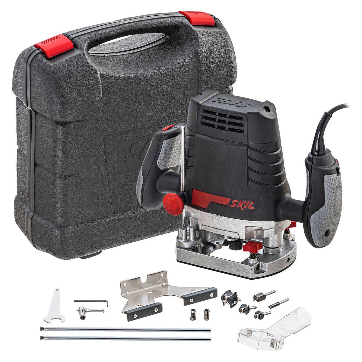 SKIL - Fresadora Ruteadora Eléctrica 1100W  Maletín Skil