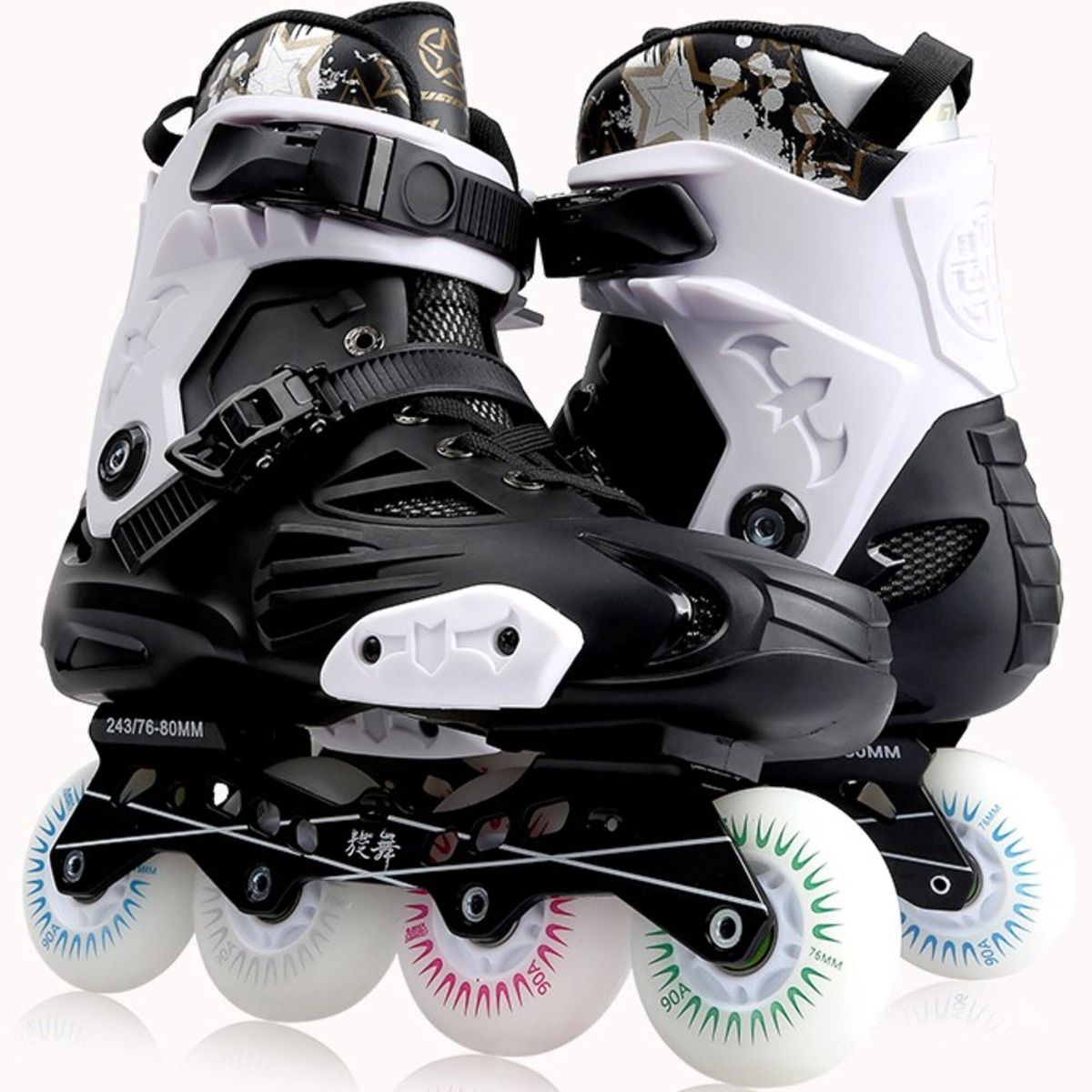 PAPAISON - Patines Agresivos Freestyle Profesionales AX6 Talla 39