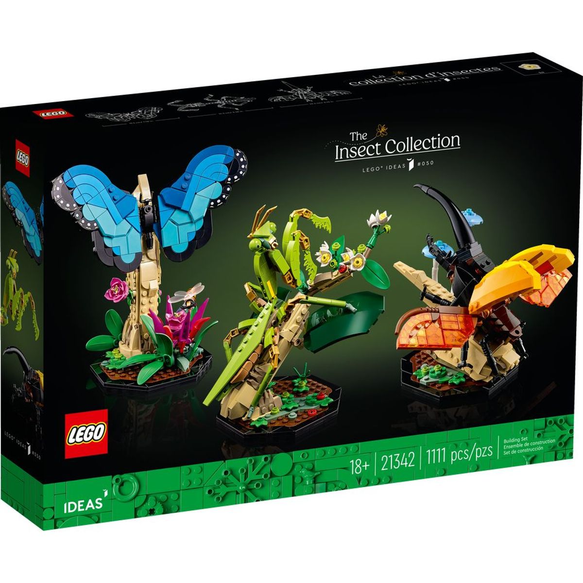 LEGO - LEGO 21342 Colección de Insectos