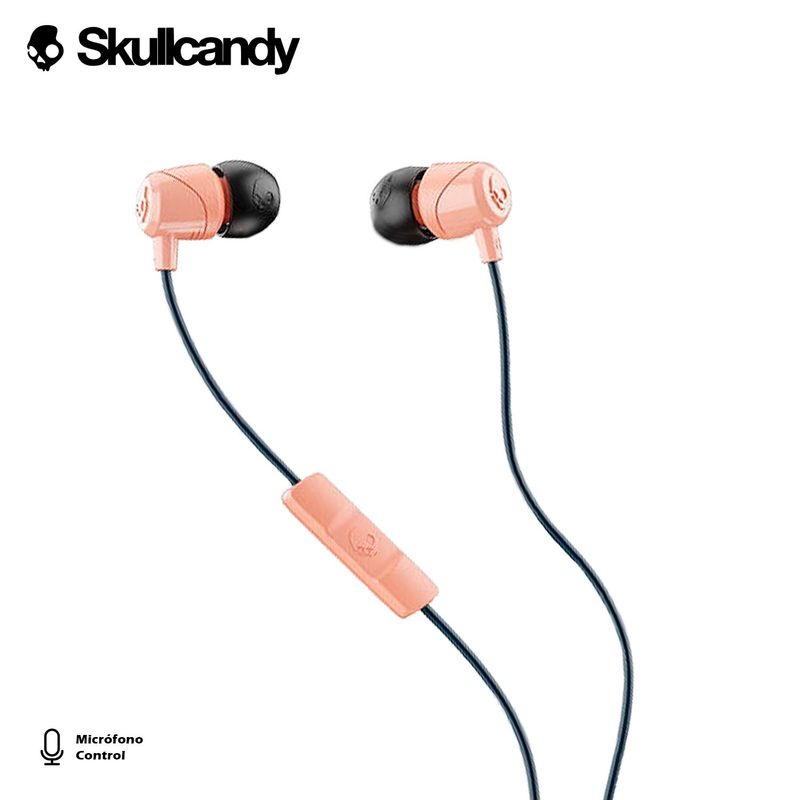 SKULLCANDY - Audífonos SKULLCANDY JIB S2DUY cmicro NARANJA