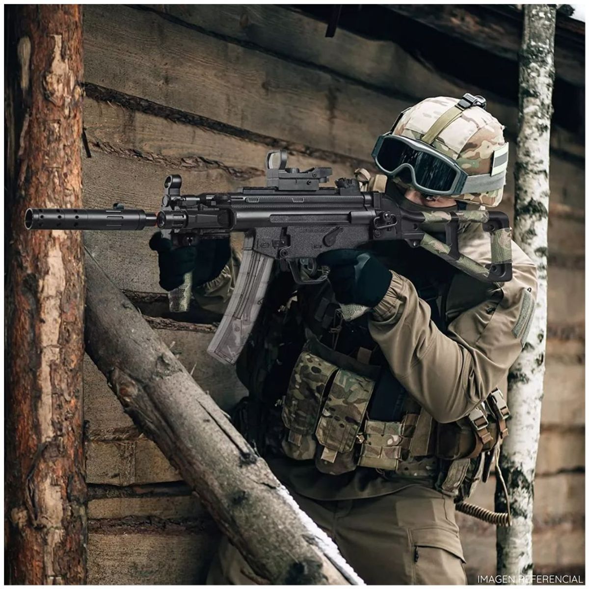 INSPIRA MARKET - Pistola de Juguete Hidrogel Mp5