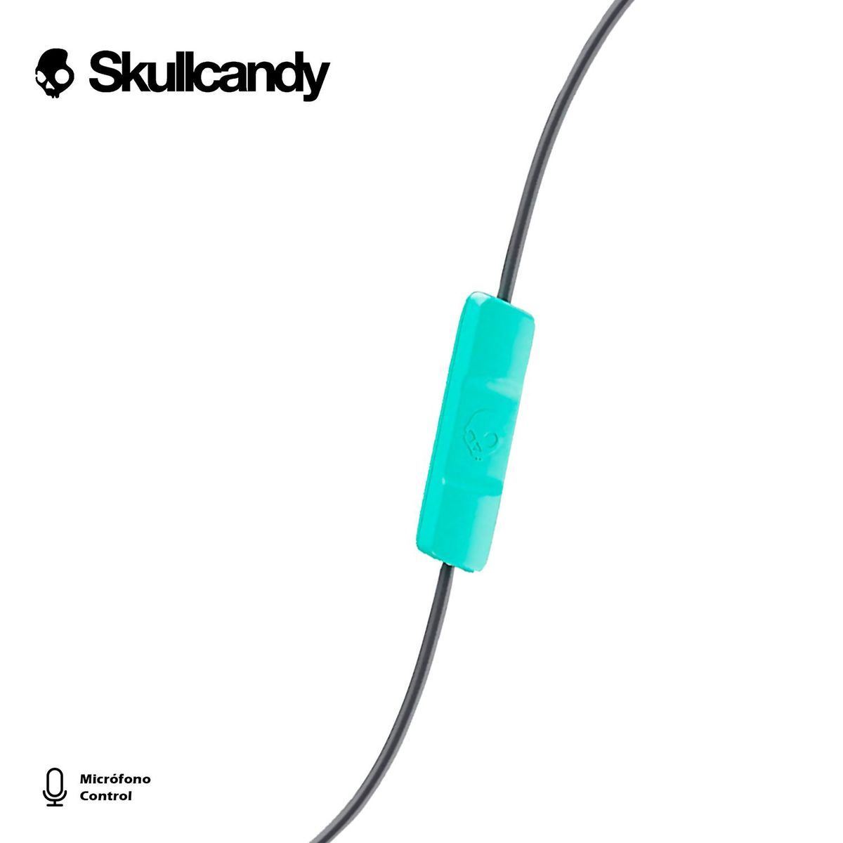 SKULLCANDY - Audífonos SKULLCANDY JIB S2DUY cmicro TURQUESA