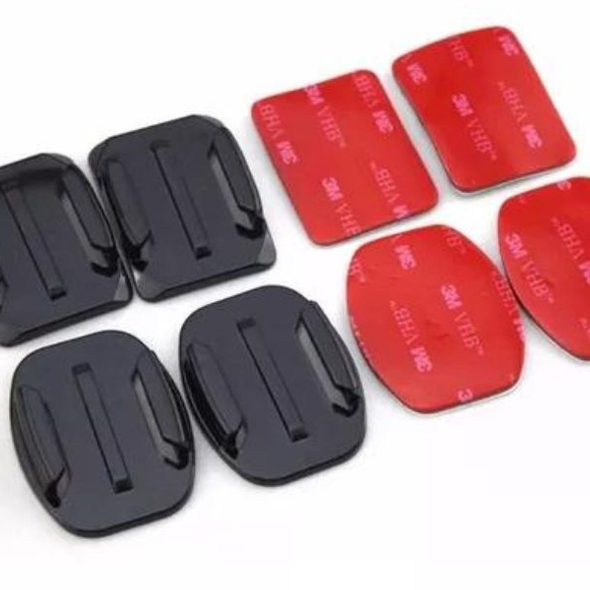 GENERICO - Kit Base Monturas  Adhesivo 3m Para Gopro Xiaomi Sj Cam