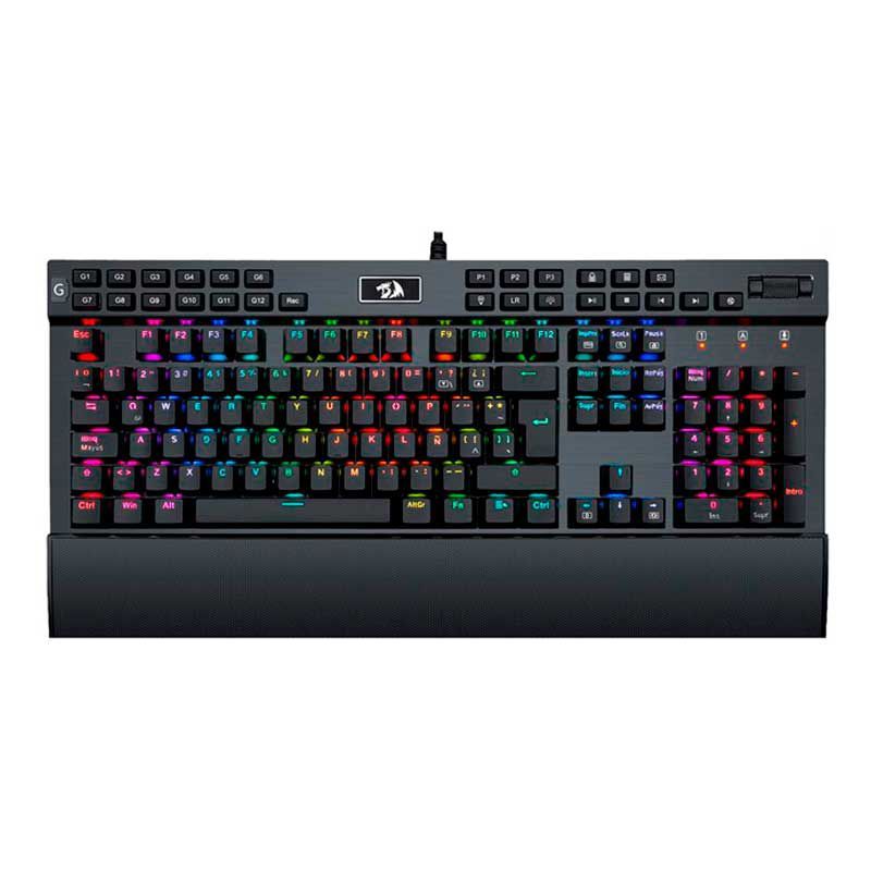 REDRAGON - Teclado Redragon YAMA K550 Mecánico RGB Teclas Macros Español