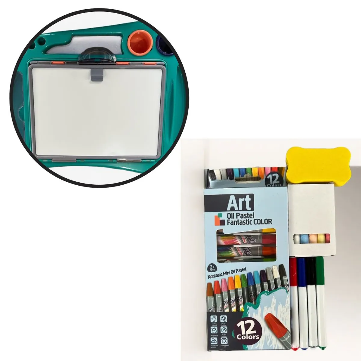 GENERICO - PIZARRA 2 EN 1 Y ACCESORIOS