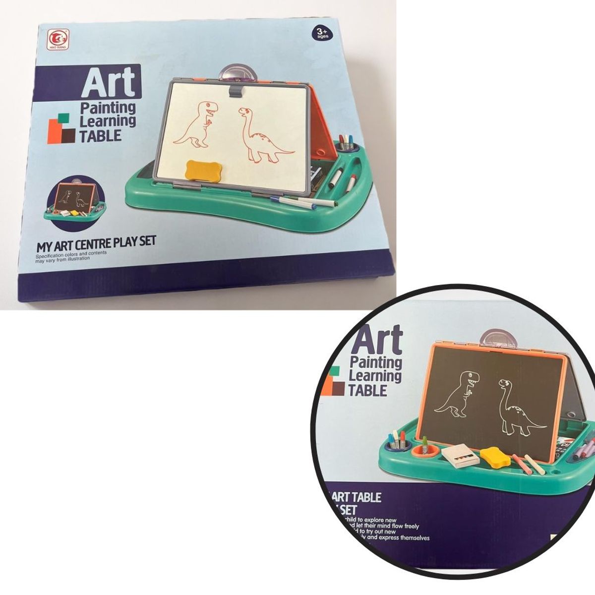 GENERICO - PIZARRA 2 EN 1 Y ACCESORIOS