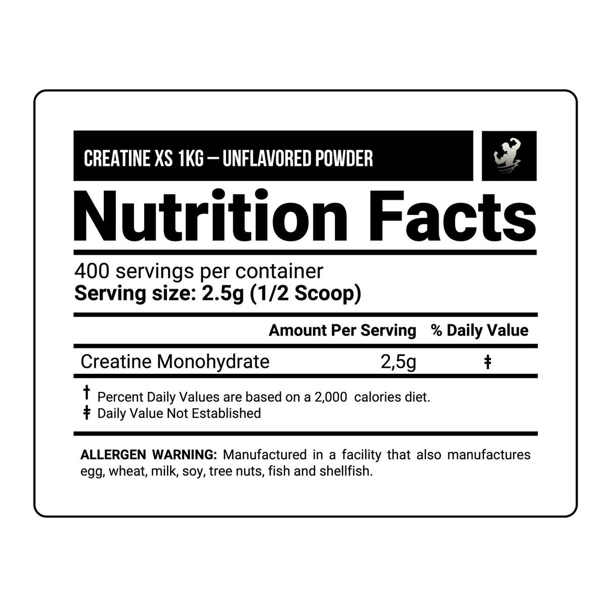 RONNIE COLEMAN - Creatina Monohidratada Ronnie Coleman 1 kg