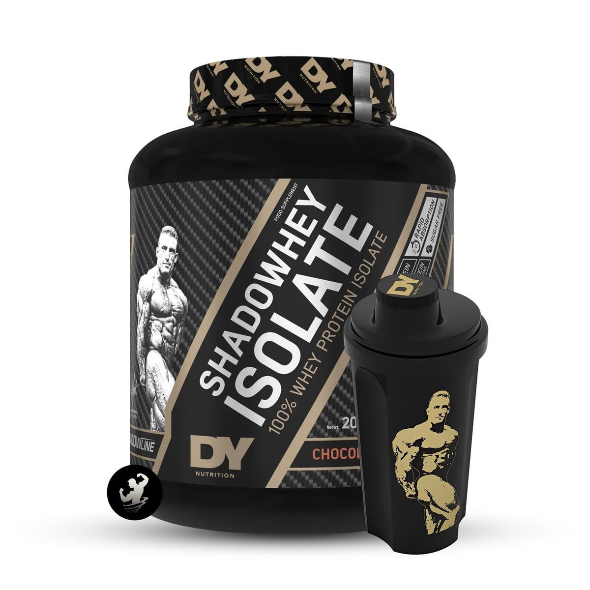 DORIAN YATES - PROTEÍNA SHADOWHEY ISOLATE 2 KG CHOCOLATE