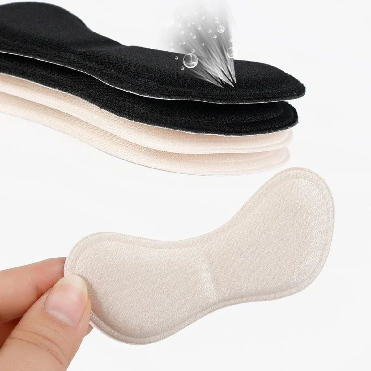 GENERICO - Almohadilla Protector De Talón Antiampolla para Zapatos, 2 PARES
