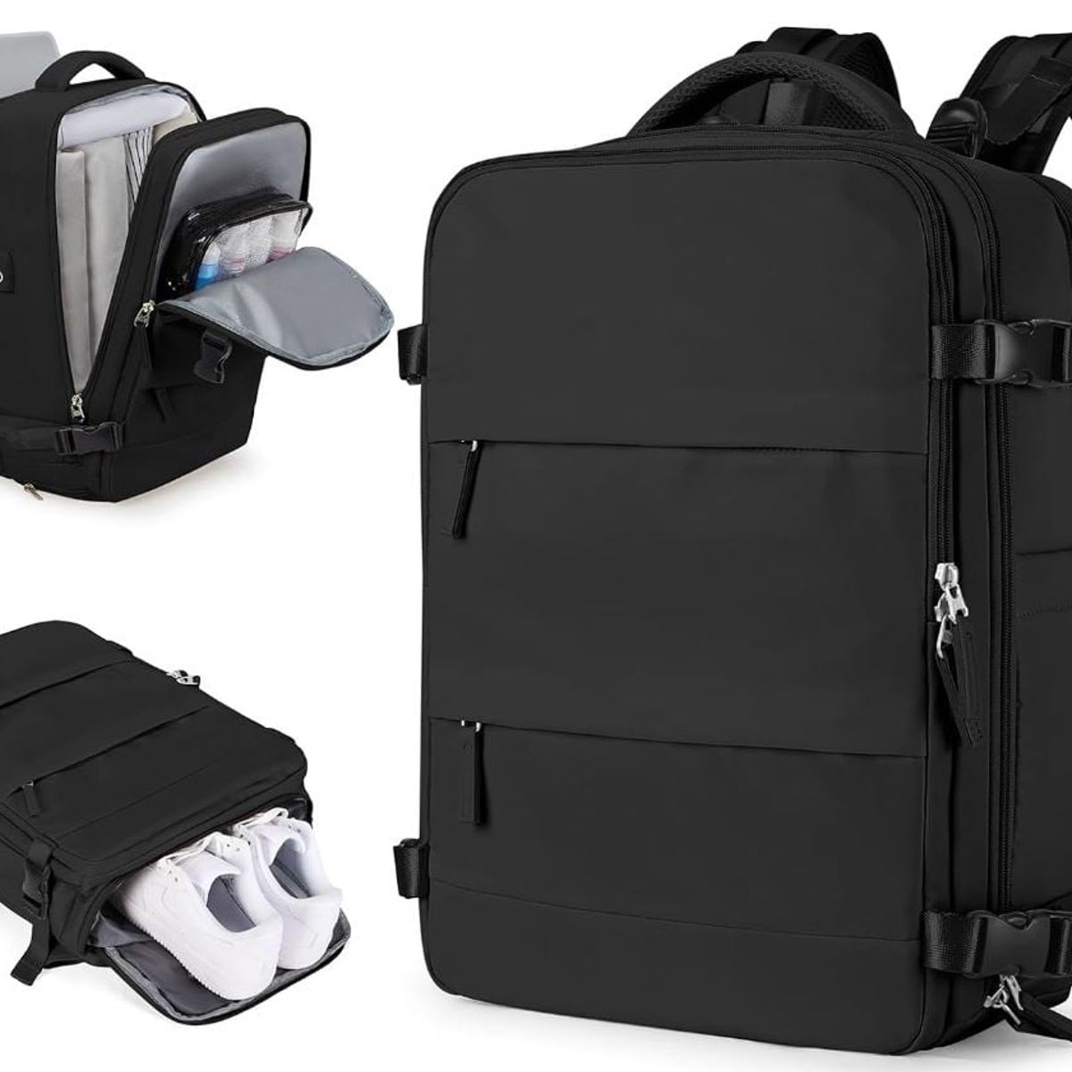 GENERICO - Mochila Viajera para Cabina Premium Negro