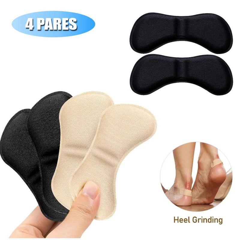 GENERICO - Almohadilla Protector De Talón Antiampolla para Zapatos, 4 PARES