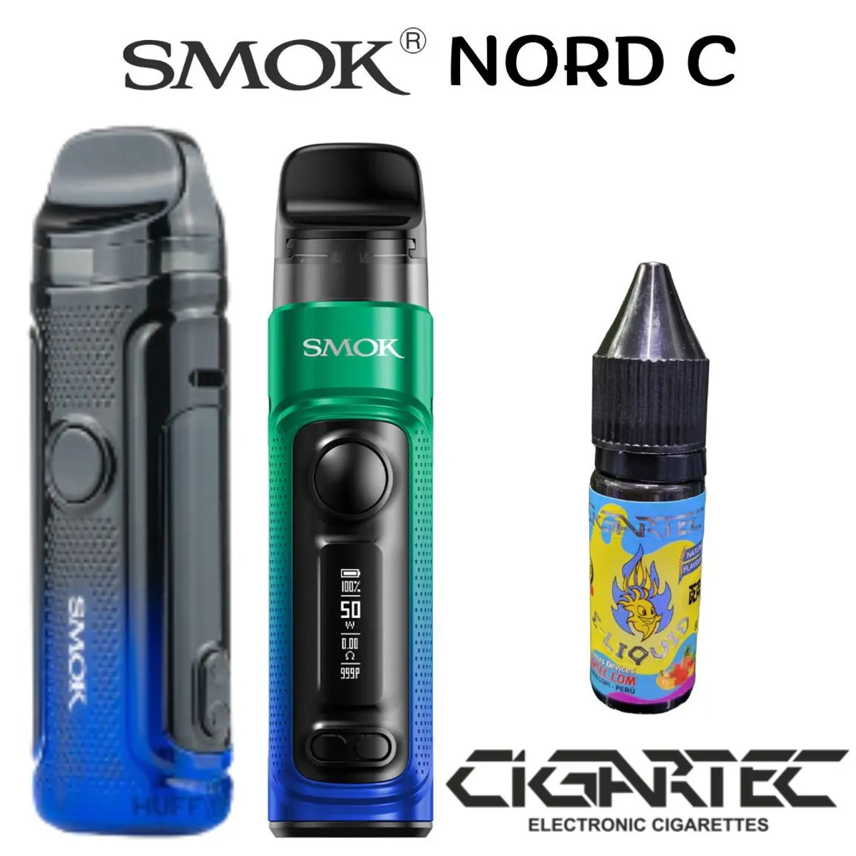 SMOK - Vaper Smok Nord C más liquido de 15ml