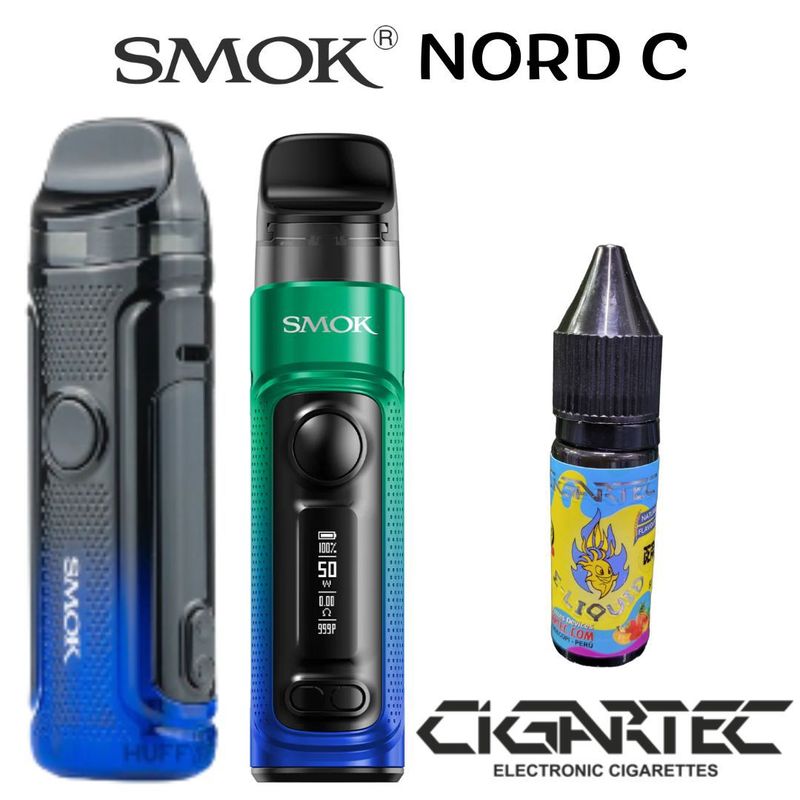SMOK - Vaper Smok Nord C más liquido de 15ml