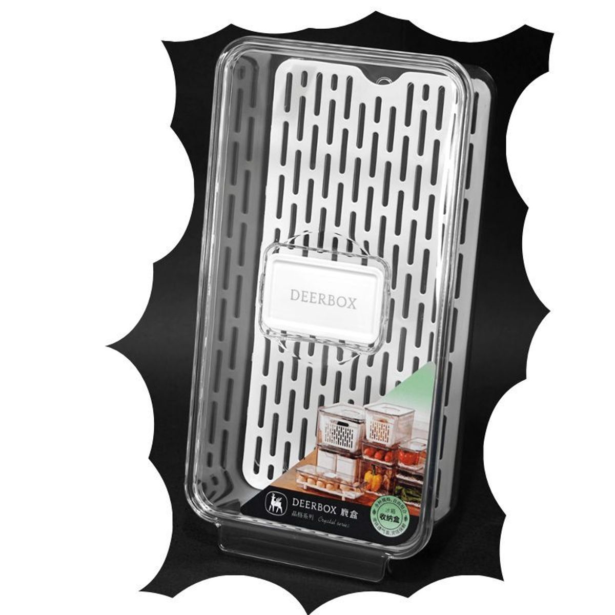 GENERICO - TAPER ACRILICO PARA CONSERVAR ALIMENTOS MODELO 3