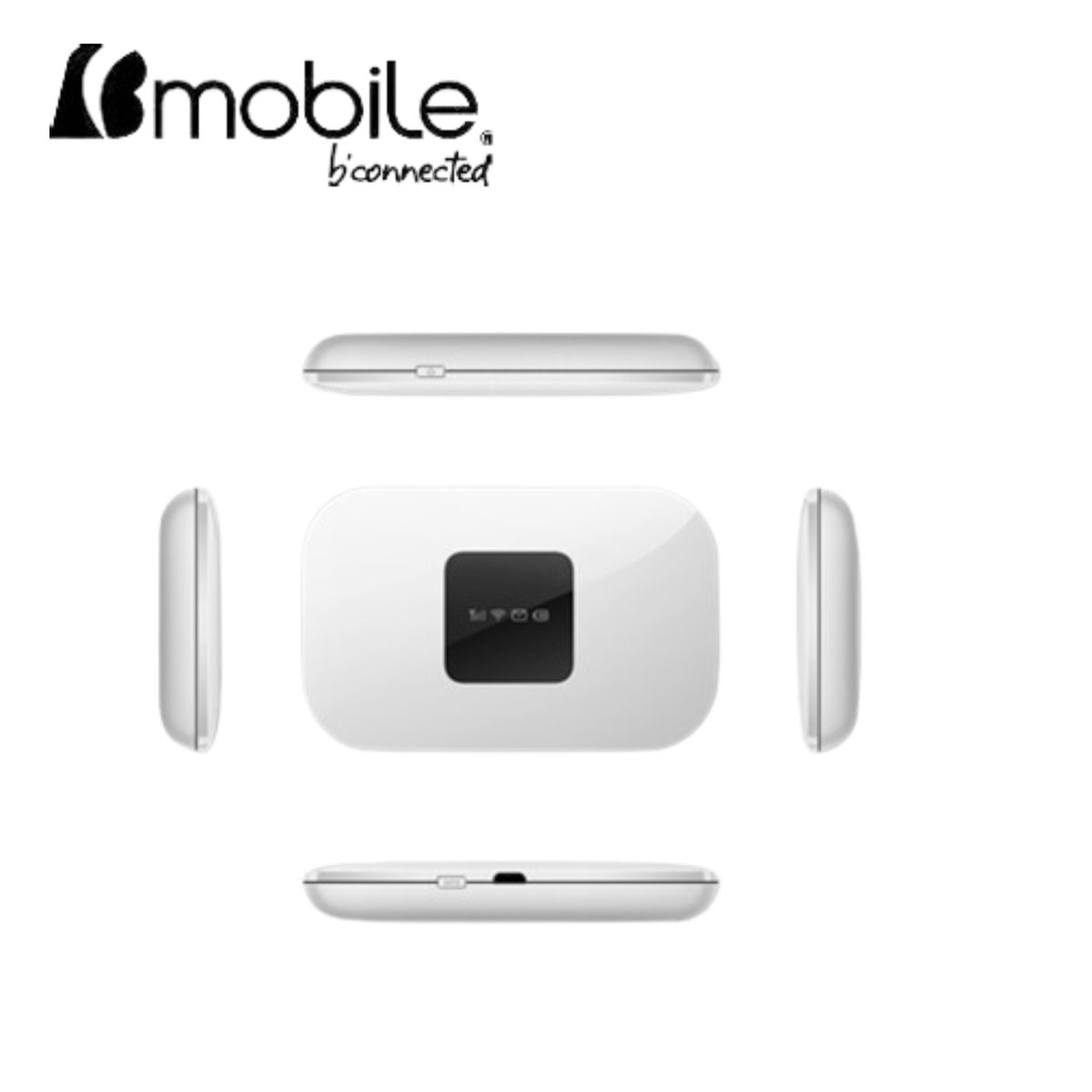 BMOBILE - Modem Router Portátil Bmobile  MIFI M6L 4G LTE Liberado - BLANCO