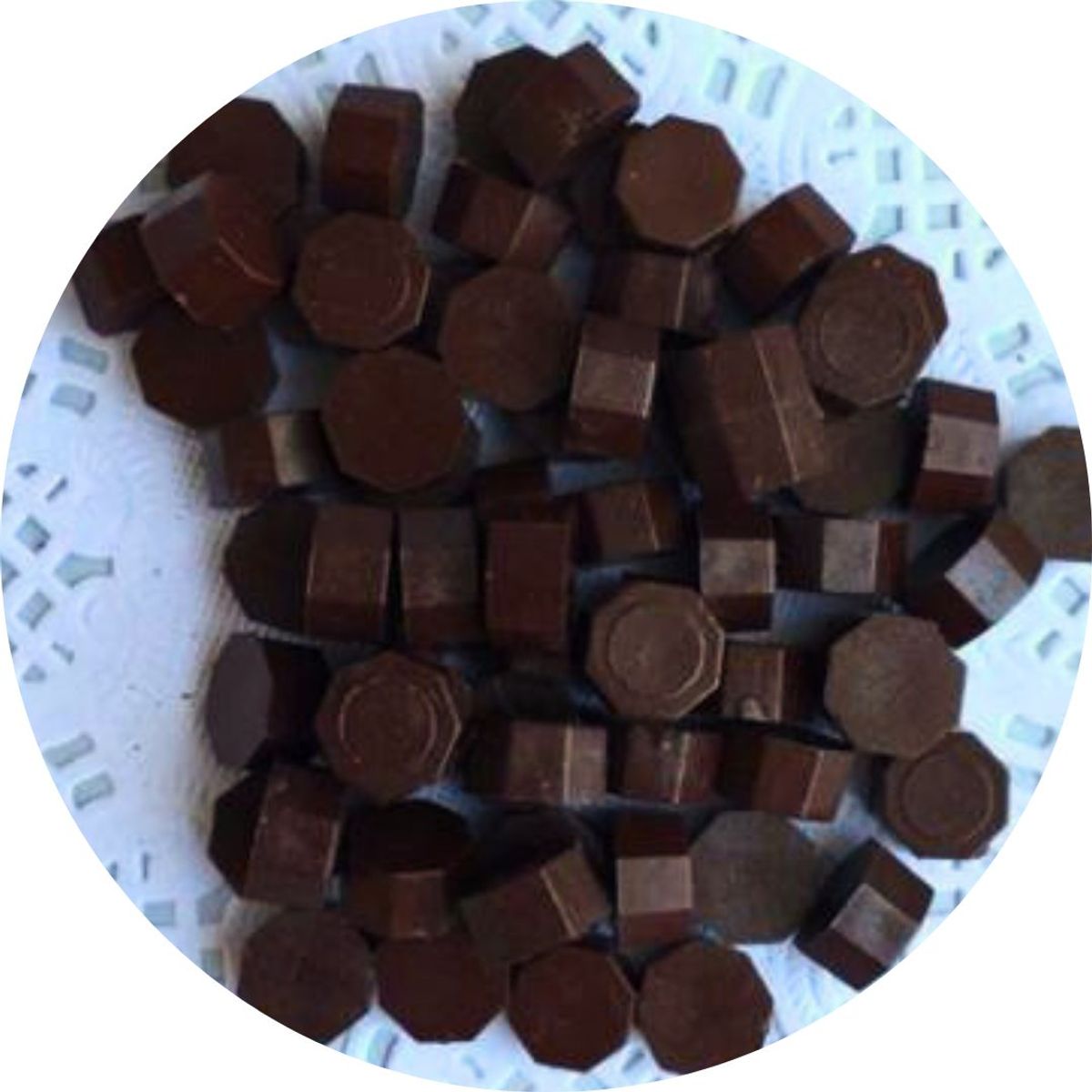 GENERICO - LACRE PARA SELLAR CERA PARA SELLOS  COLOR MARRON