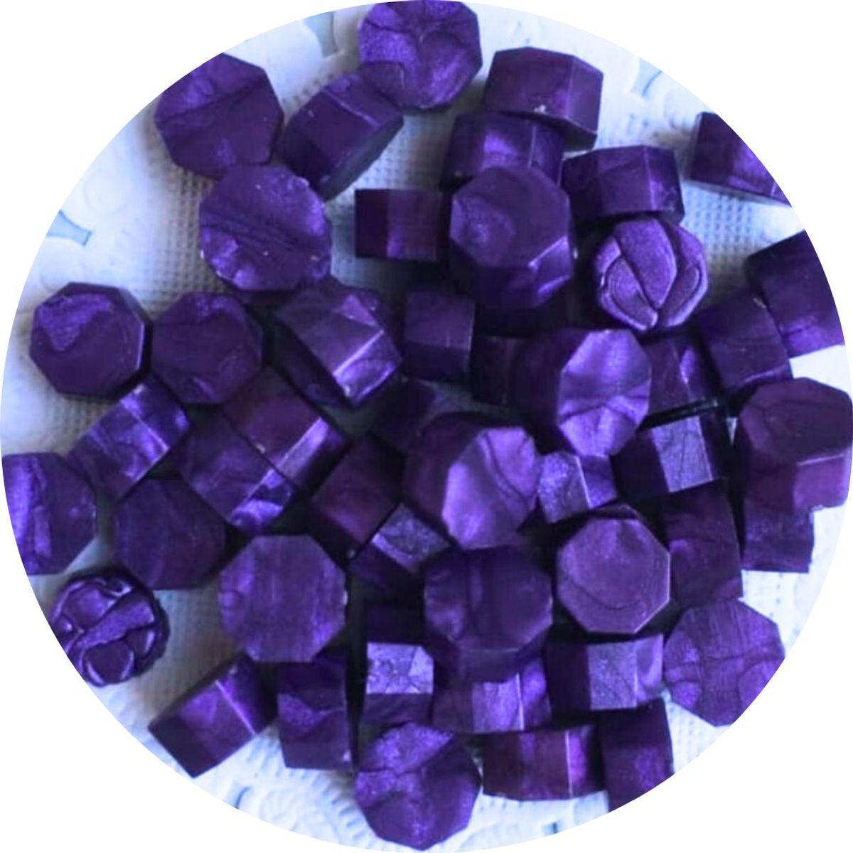 GENERICO - LACRE PARA SELLAR CERA PARA SELLOS  COLOR VIOLETA