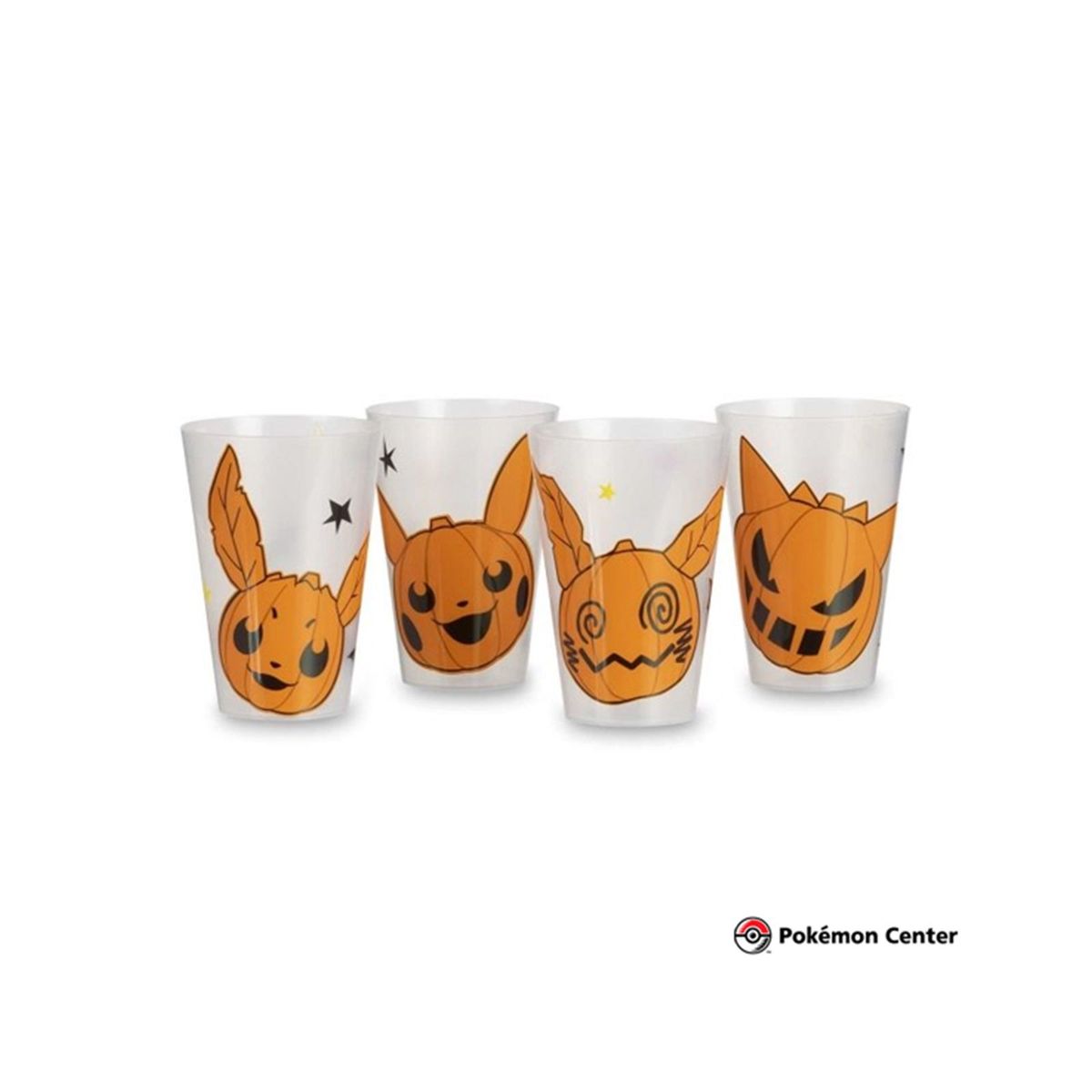 POKEMON - POKEMON CENTER HALLOWEEN VASO SET DE 4
