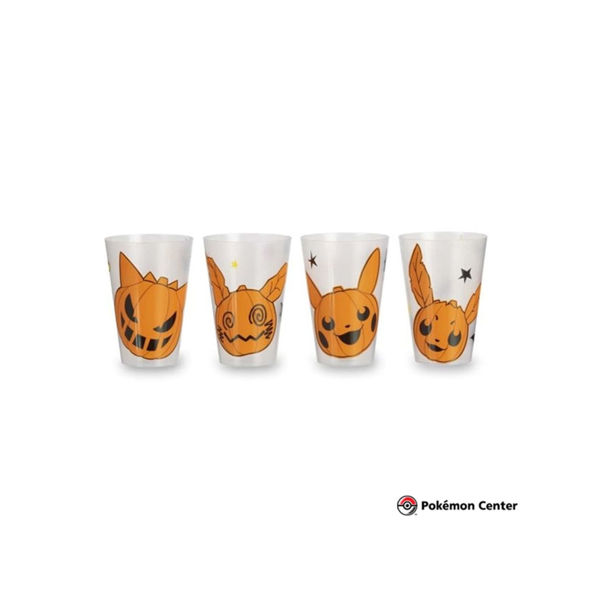 POKEMON - POKEMON CENTER HALLOWEEN VASO SET DE 4