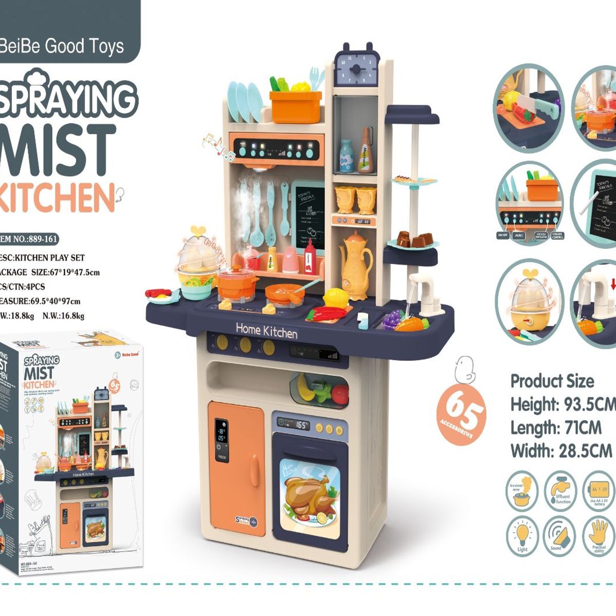 GENERICO - Cocina Moderna con Luces y Música