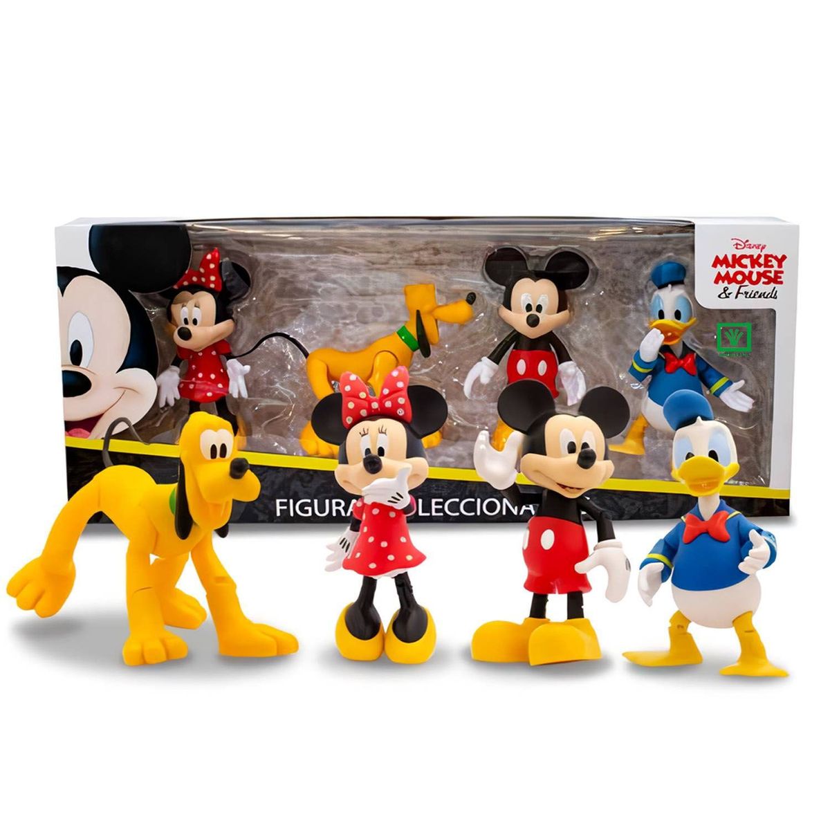 DISNEY - Set de Figuras Articulables Mickey Mouse y sus Amigos