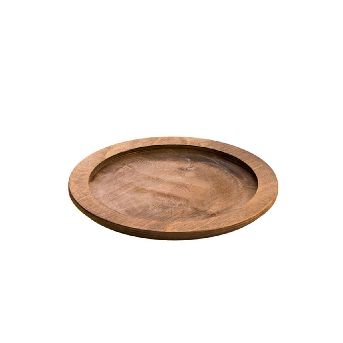 LODGE - Base de madera redonda de 23cm