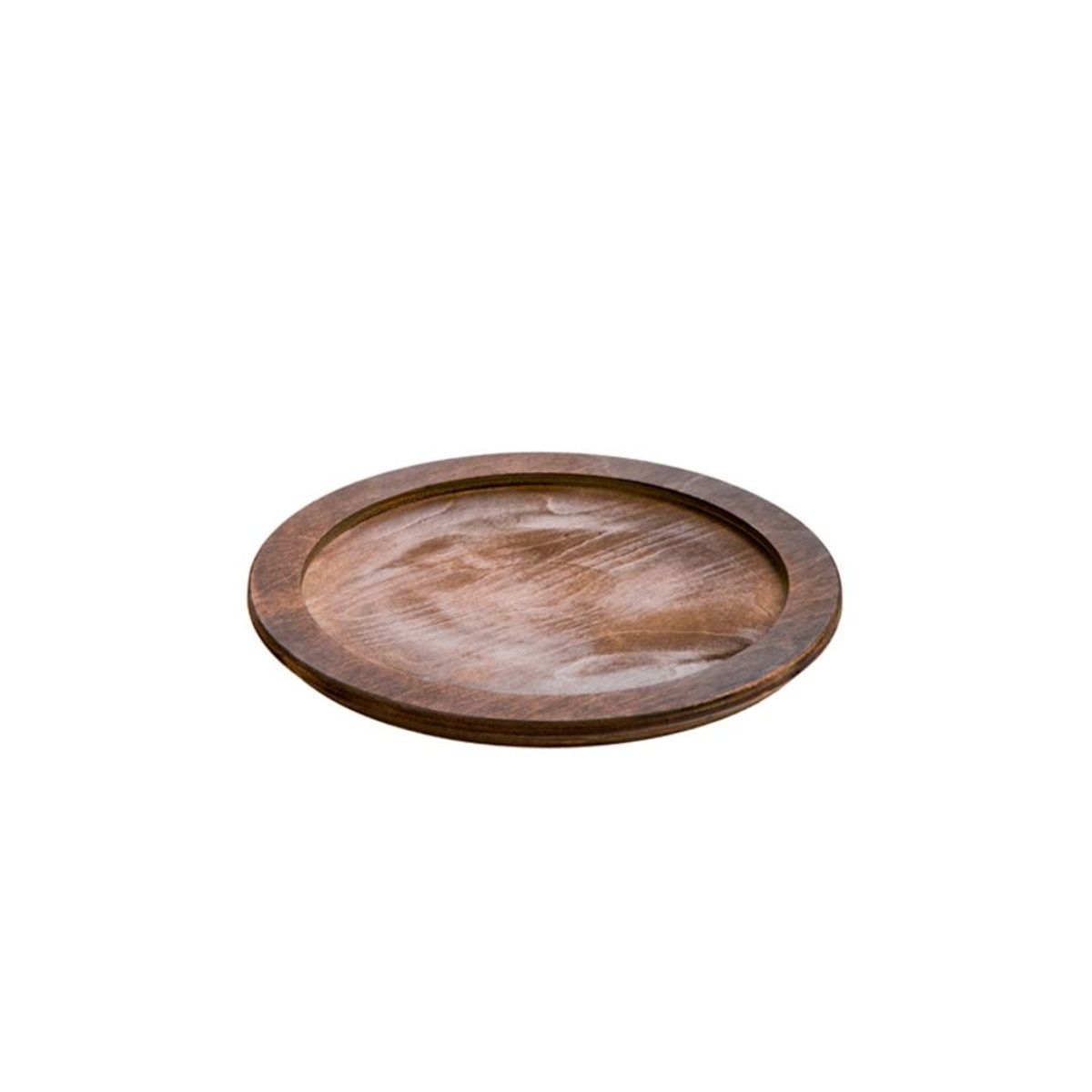 LODGE - Base de madera redonda de 25cm